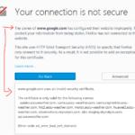 GoogleCertificateError